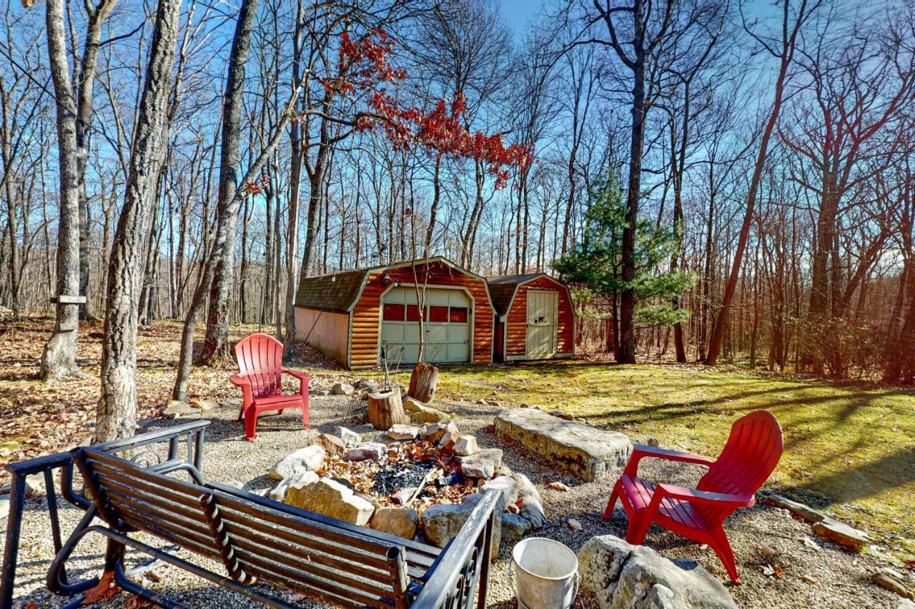 Pine Woods Cabin McHenry Dış mekan fotoğraf