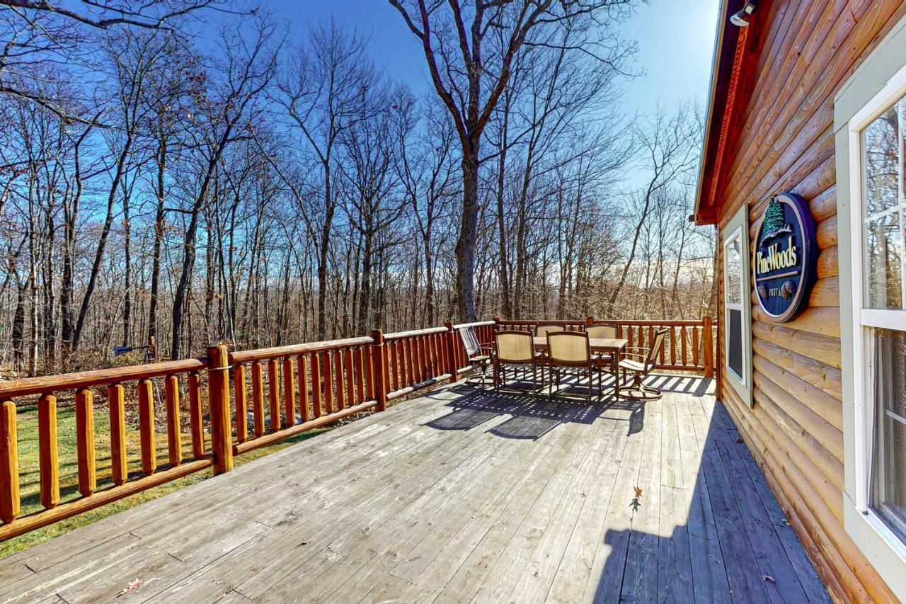 Pine Woods Cabin McHenry Dış mekan fotoğraf